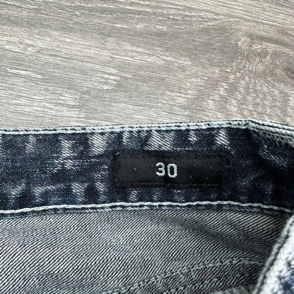 Affliction Men's ACE Jeans Size 30 (32x33 Actual) Distressed Thrashed Grunge - Picture 7 of 16